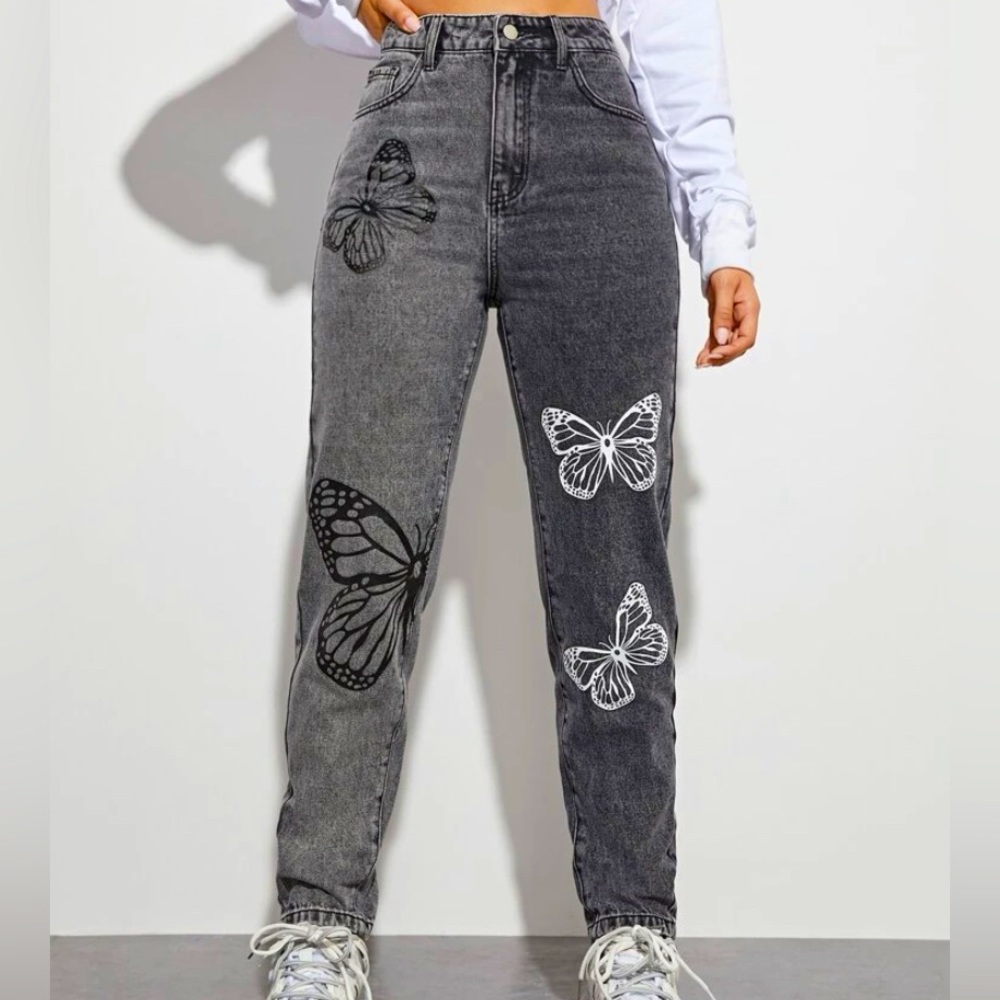 Butterfly jeans